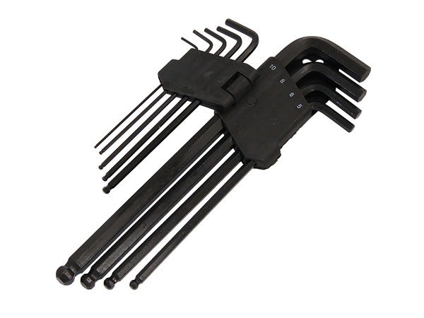 Ball End Extra Long Hex Key Set