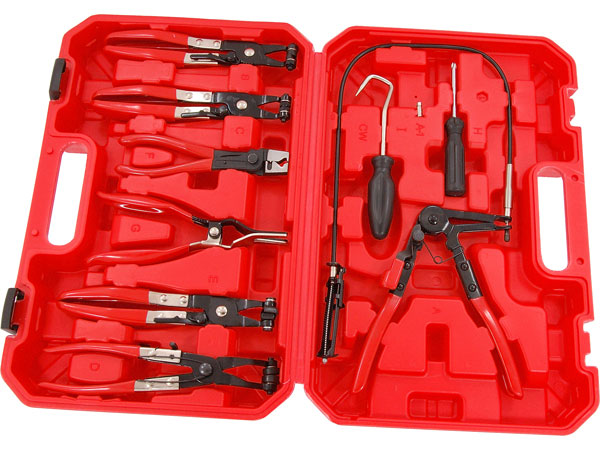 Hose Clip Pliers - 9 Piece Set
