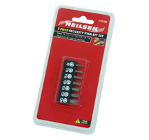 Tamper-proof Star Bit Set