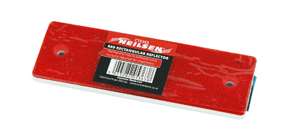 Reflector - Rectanglular / Red